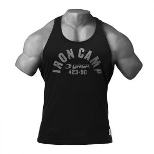 Throwback Tank, Wash Black