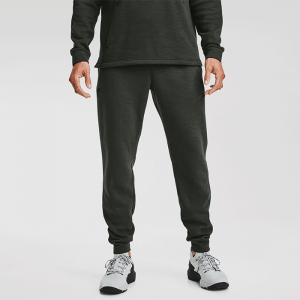 UA Project Rock CC Fleece Pant, Baroque Green