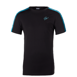 Chester T-Shirt, Black/Blue