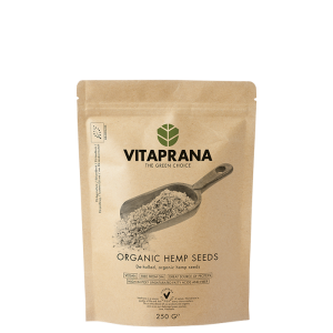Organic Hemp Seeds, 250g