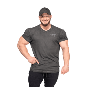 Standard Issue Tee, Washed Black/Black