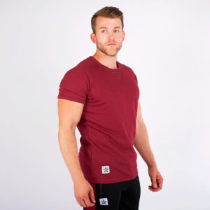 Star Gym Sweat S/S, Maroon