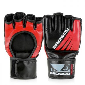 Training Series Impact MMA Gloves, Black/Red