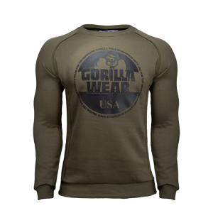 Bloomington Crewneck Sweatshirt, Army Green