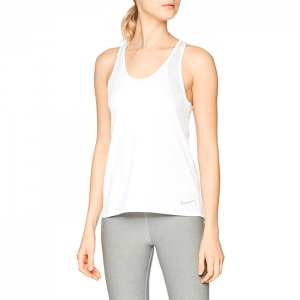 Nike Wmn Run Tank, White