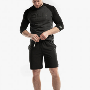 CLN Dino Stretch Shorts, Black