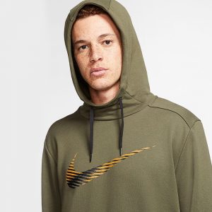 Nike Dry Hoodie Pull Over, Khaki