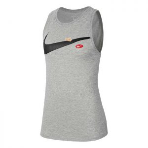 Nike W Dry Tom Tank, Grey