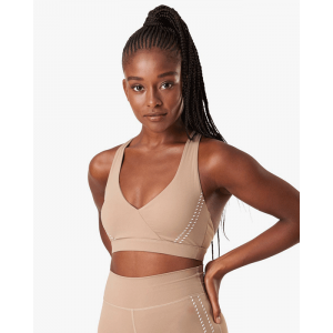 Inhale Sports Bra, Sand