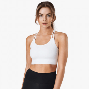 Define Seamless Sport Bra, White