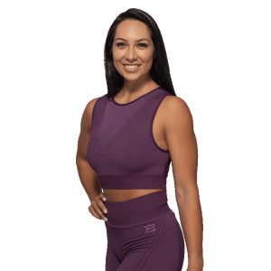 Roxy Seamless Top, Royal Purple