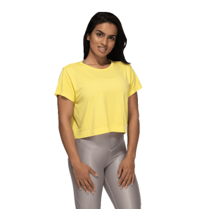 Rockaway Seamless Tee, Lemon Yellow