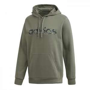Adidas Essential Camo L/N Hoodie, Green