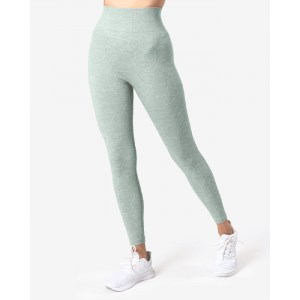 Snake Seamless Tights, Light Green