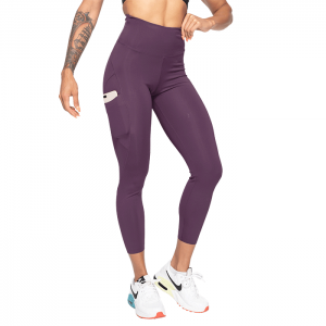 High Waist Leggings, Royal Purple