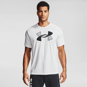 Ua Big Logo Tech Ss, White