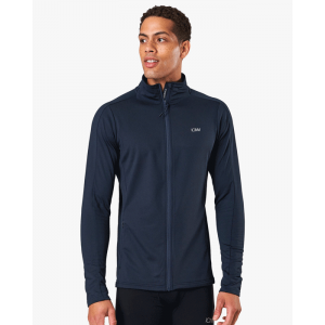 Outdoor Training Fleece Zip, Petrol Blue