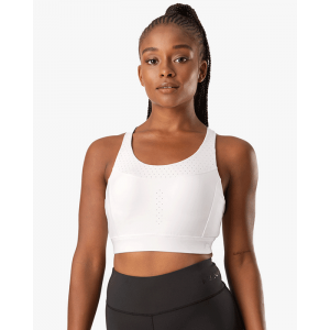 Energize Sports Bra, White