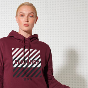 Training Core Sport Crop Hood, Claret