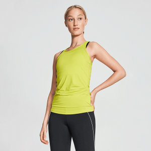 Leona Long Tank Top, Neon Sun