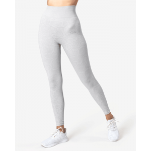 Snake Seamless Tights, Light Grey