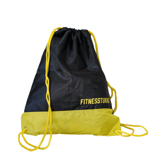 Fitnesstukku Stringbag, Black/Yellow