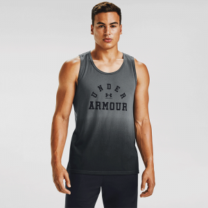 UA Collegiate Tank, Pitch Gray