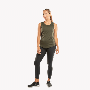 CLN Chop ws Tank, Dark Olive