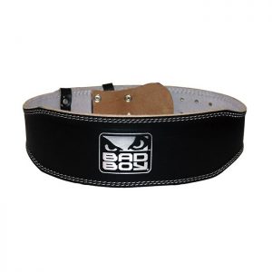 Bad Boy Leather Weight Lifting Belt