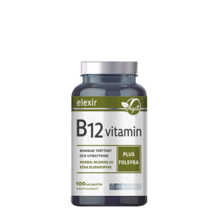 B-12 Vegan, 100 tablettia