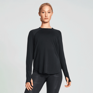 Clara Loose Long Sleeve, Black
