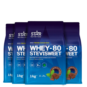 Whey-80 SteviSweet Mix&Match, 4 kg