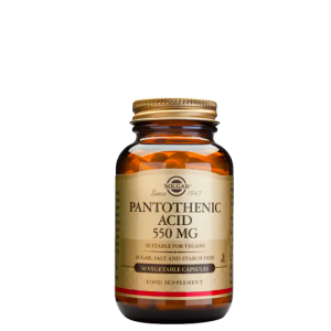 B-5 Pantotensyra, 550 mg, 50 tabs