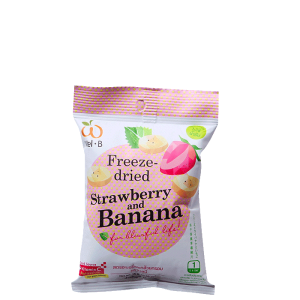 Freezedried Strawberry & Banana, 16 g