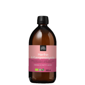 Pellavansiemen- & jättihelokkiöljy Luomu, 500 ml