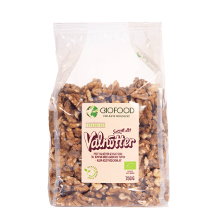 Saksanpähkinän puolikkaat, 750 grammaa