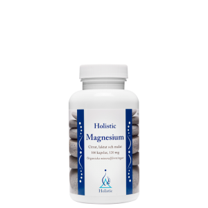 Magnesium, 120 mg, 100 kapselia