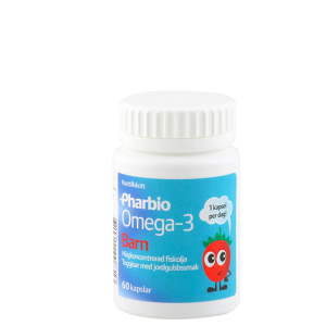 Omega-3 Lapset, 60 pureskelukapselia
