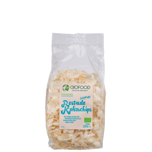 Kokosskivor Rostade Ekologiska, 250 g