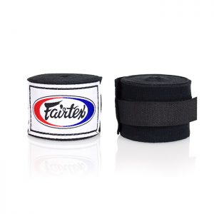 Fairtex HW2, Handwraps, 1 pair, 4,5 m, Black