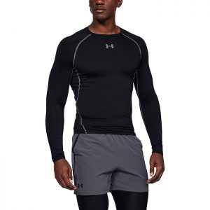UA HG Armour LS, Black