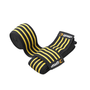 Knee Wraps, Black/Flame, One size