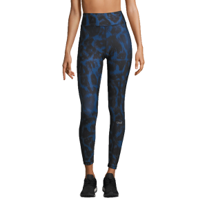 Awake Printed Tights, Passion Blue