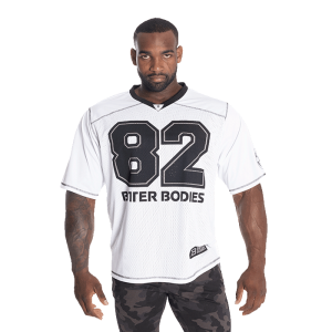 BB Football Tee, White