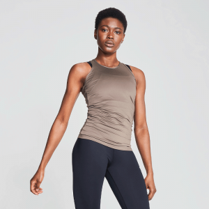 Leona Long Tank Top, Wood