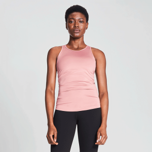 Leona Long Tank Top, Old Rose