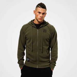Stanton Zip Hood, Khaki Green