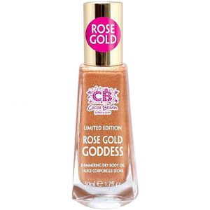 Cocoa Brown Shimmering Dry Body Oil Rose Gold Goddess, 50 ml Cocoa Brown Heleytys