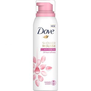 Shower Mousse Rose Oil, 200 ml Dove Suihku- ja kylpytuotteet