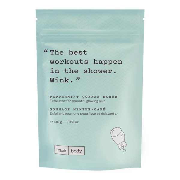 Peppermint Coffee Scrub 100g, Frank Body Vartalokuorinnat